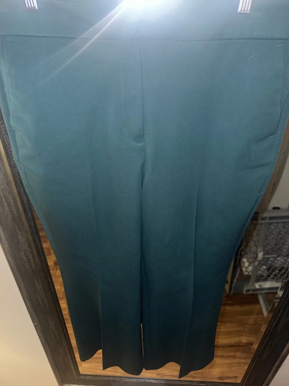 J. Crew Green Kelsey flare pants - Picture 7 of 13
